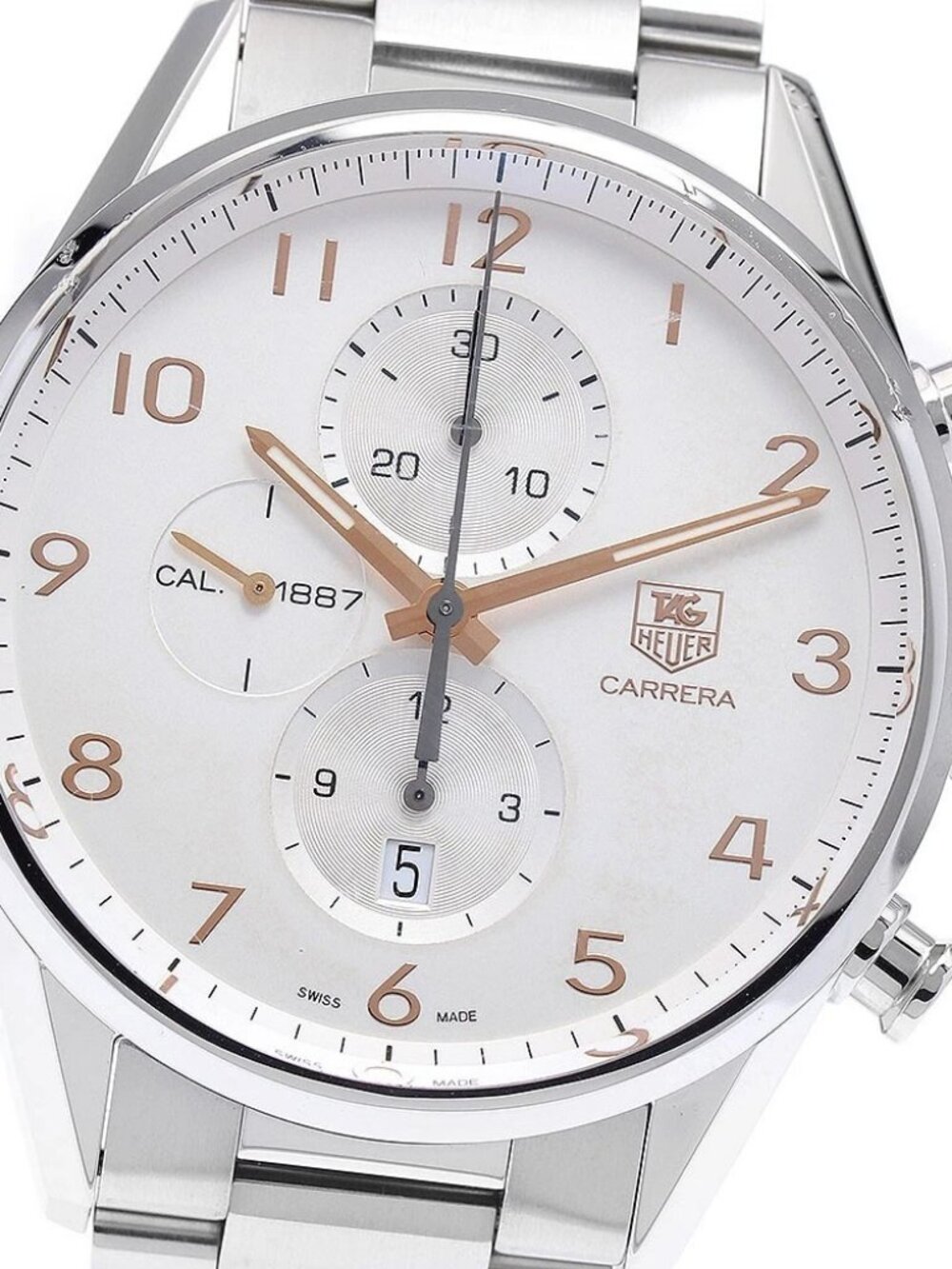 TAG HEUER Carrera CAR2012-4 Caliber 1887 Automatic Men's Watch_
